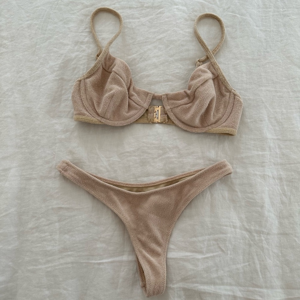 La Vinn Terry cloth bikini Small